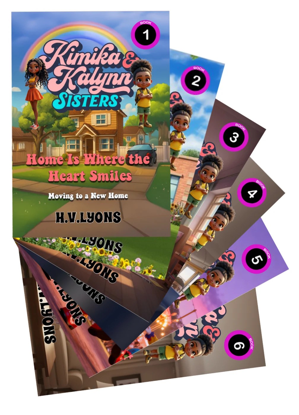 Collection of Kimika and Kalynn Sisters chapter books