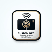 Custom NFC business card design
